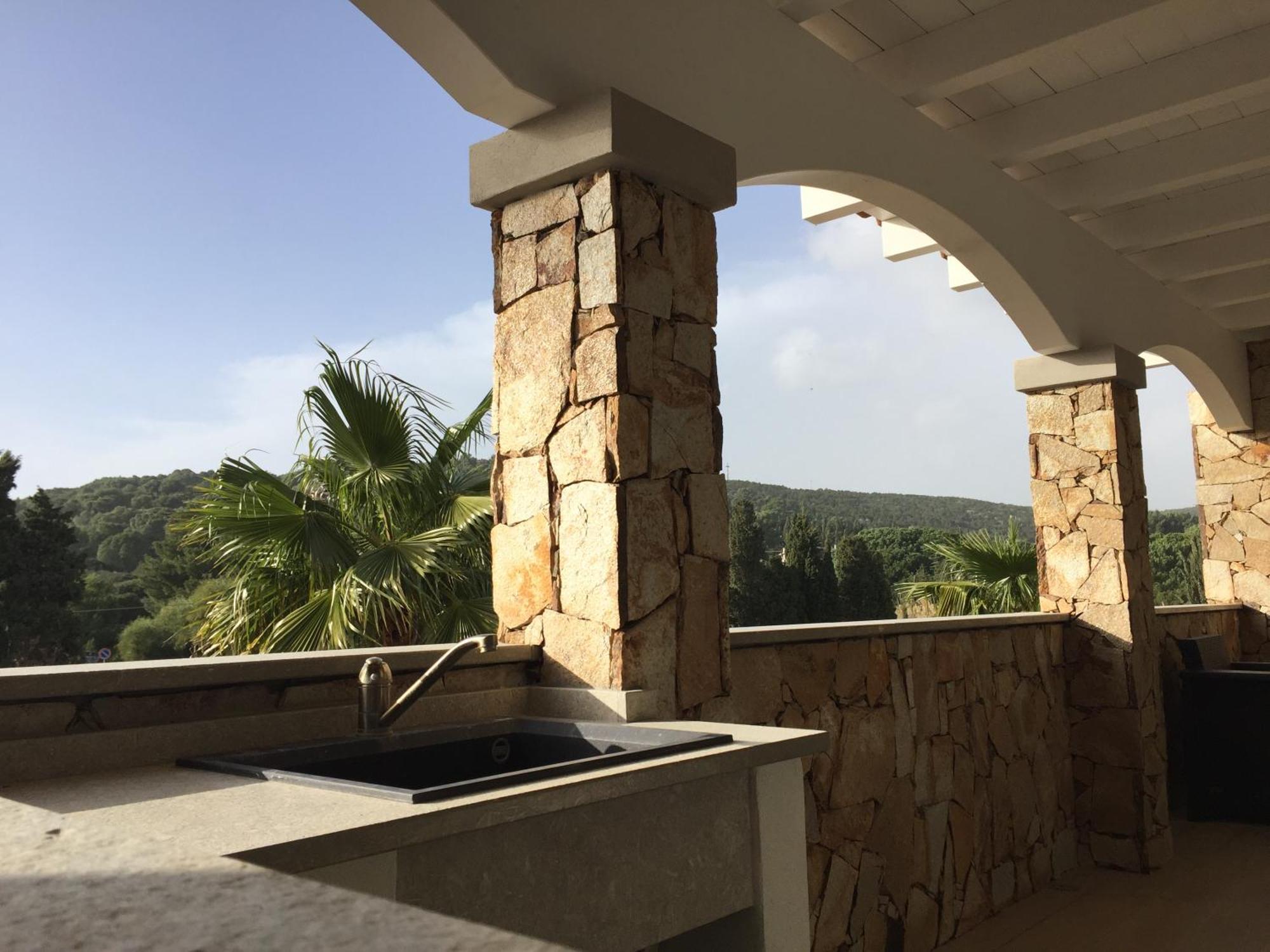 Residence Elegance Porto Pino Exterior foto