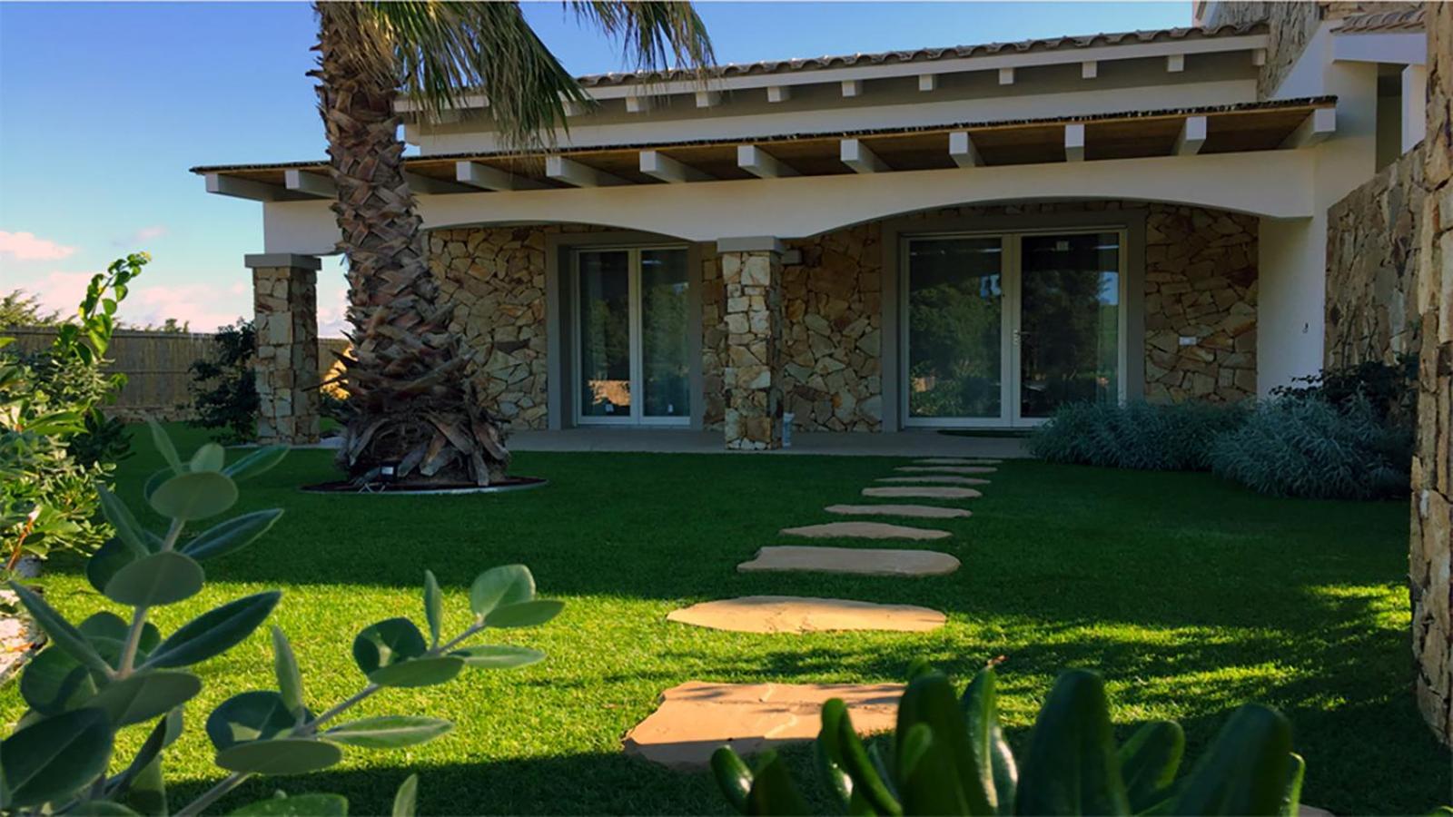 Residence Elegance Porto Pino Exterior foto